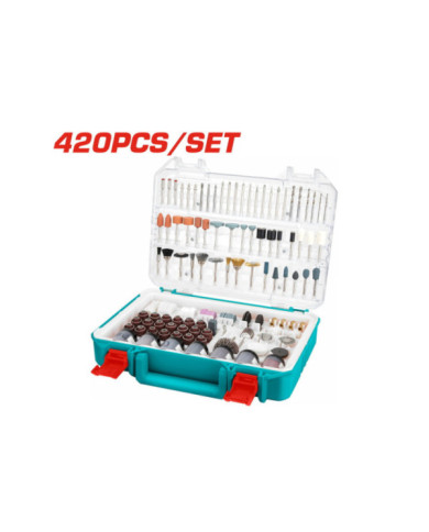 ACCESSOIRES MINI PERCEUSE 420PCS TAKMG4208