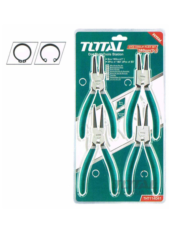 JEUX PINCES CERCLIPS 04 PIECES THT114041