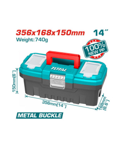 CAISSE A OUTILS PLAST 14″ TPBX0142