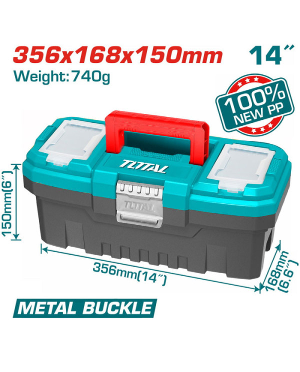 CAISSE A OUTILS PLAST 14″ TPBX0142