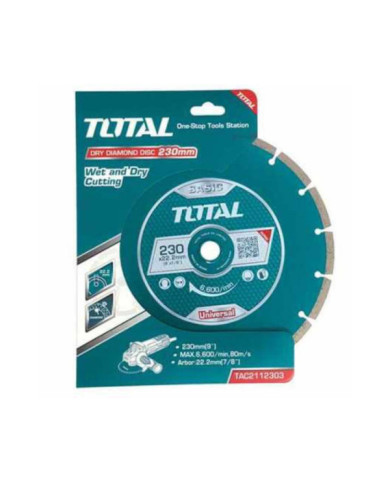DISQUE DIAMANT 230MM 9″ TAC2112303