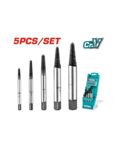 JX DE 05PCS EXTRACTEURS DE VIS TACSE0056