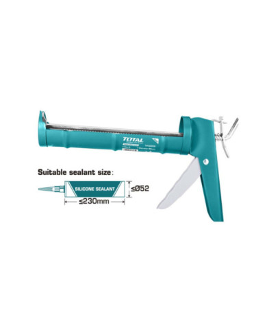 PISTOLET SILICONE 9″ THT20209