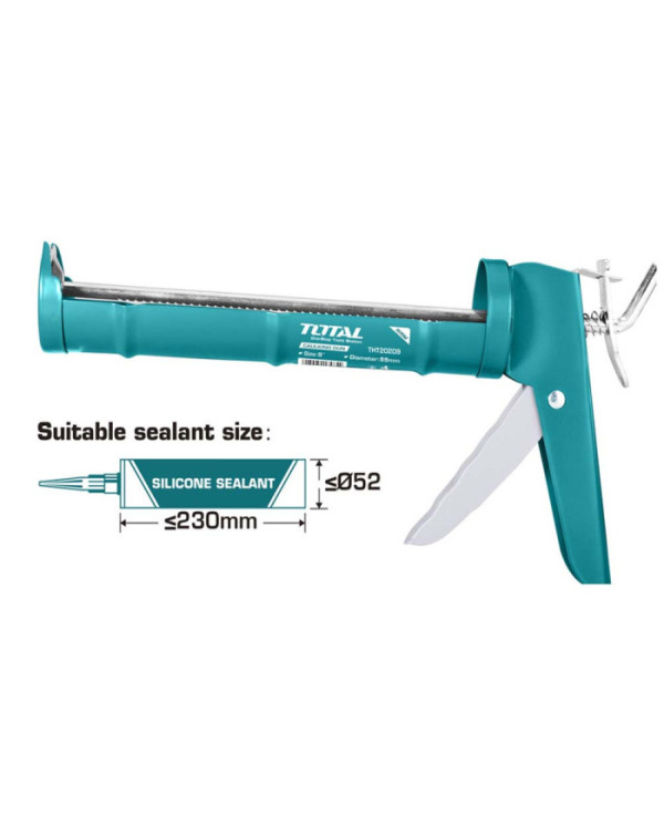 PISTOLET SILICONE 9″ THT20209