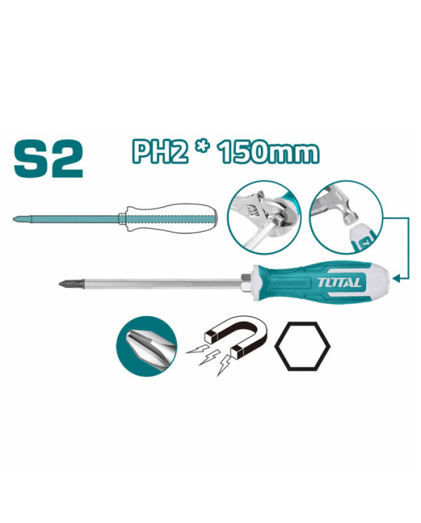 TOURNEVIS PHILIPS PH2X150MM THGSPH21506