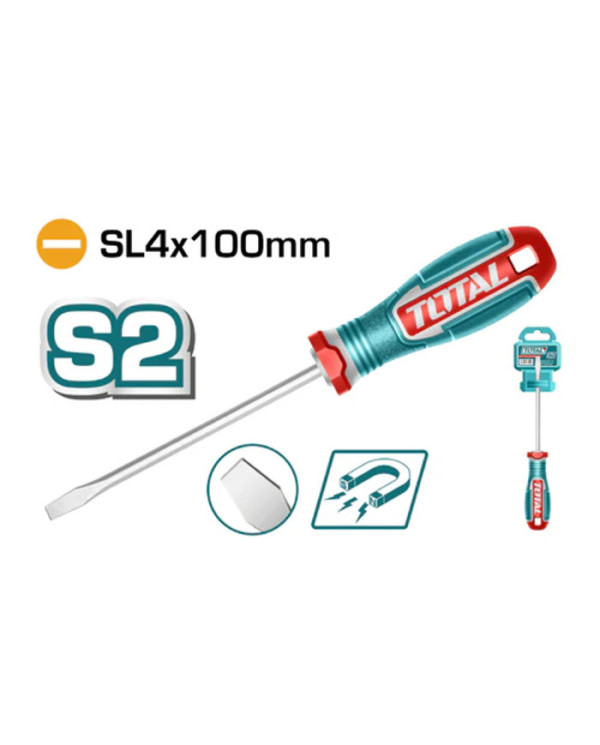 TOURNEVIS A FENTE  SL4X100MM TSDSL4100