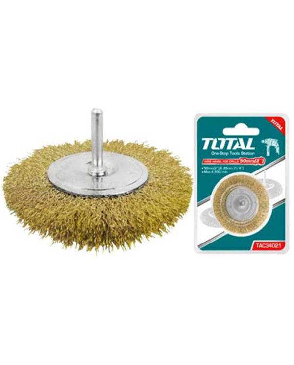 Brosse métallique circulaire