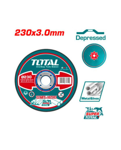DISQUE A TRONÇONNER 230MM 3MMX22,2MM TAC2212301HA