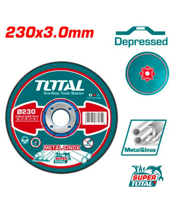 DISQUE A TRONÇONNER 230MM 3MMX22,2MM TAC2212301HA