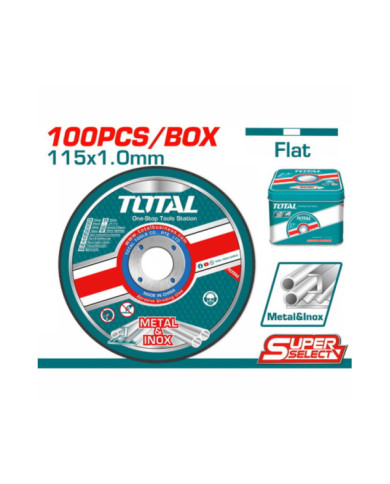 DISQUE A TRONÇONNER 115MM 1MMX22,2MM TAC210115100