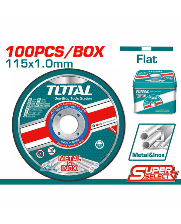 DISQUE A TRONÇONNER 115MM 1MMX22,2MM TAC210115100