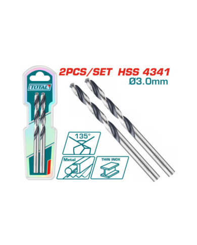 JX 02 MECHES HSS 3MM TAC1200034