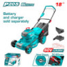 TONDEUSE A GAZON 60L 20V S/BAT TLMLI20185
