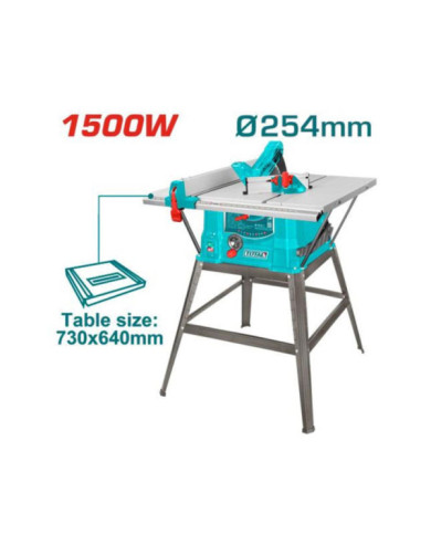 SCIE A TABLE 1500W 254MM TS5152548