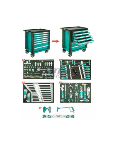 SERVANTE 162 PCS OUTIL THPTCS71621