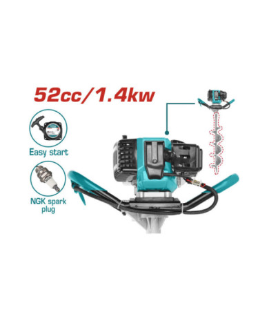 TARIÈRE DE TERRE 1.4KW TEA55221-1