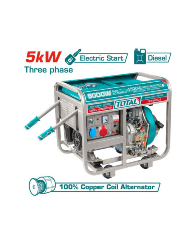 GROUPE ELECTROGENE 5KW DIESEL A/B TP450003