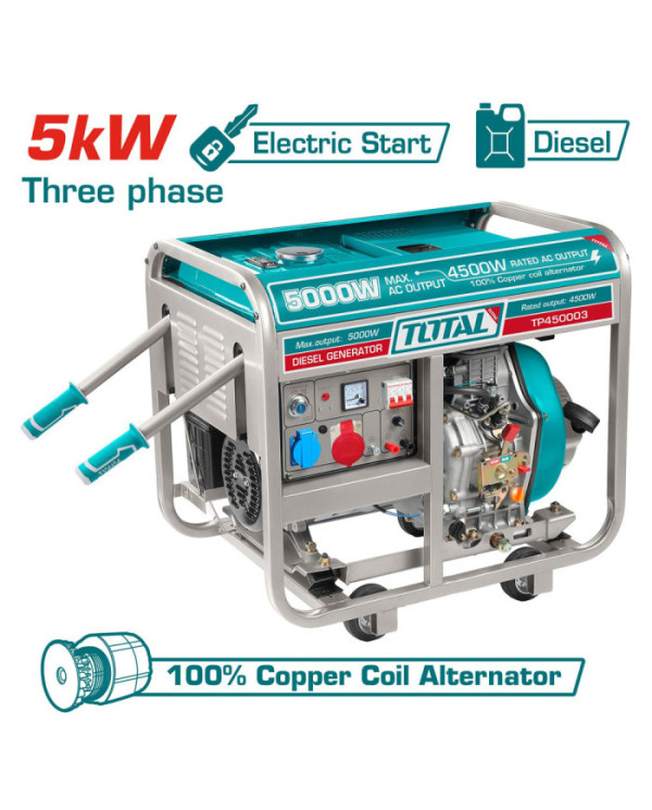 GROUPE ELECTROGENE 5KW DIESEL A/B TP450003