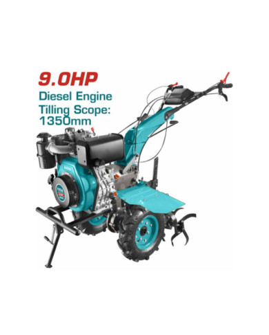 MOTOCULTEUR GASOIL HP9 TDC13501