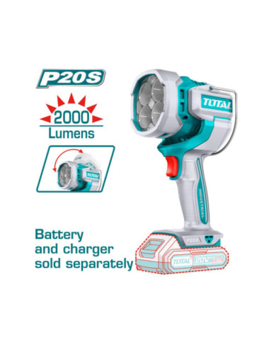 LAMPE DE TRAVAIL 20V 2AH S/BAT TWLI2088