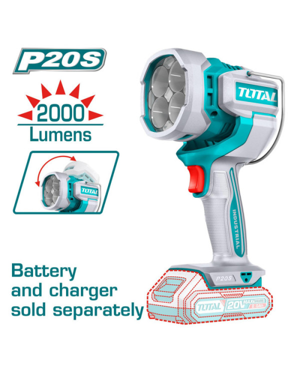 LAMPE DE TRAVAIL 20V 2AH S/BAT TWLI2088