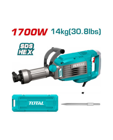 MARTEAU PIQUEUR 1700W 14KG TH217068