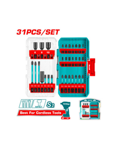 JEUX 31 EMBOUTS / TOURNEVIS TACSDL11306