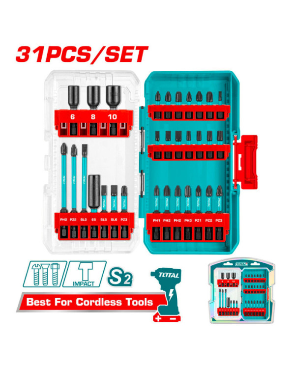 JEUX 31 EMBOUTS / TOURNEVIS TACSDL11306