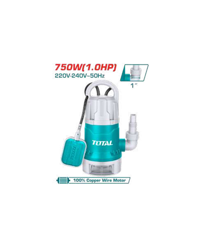 POMPE SUBMERSIBLE TOTAL 750 W-1HP 216L/M TWP87506