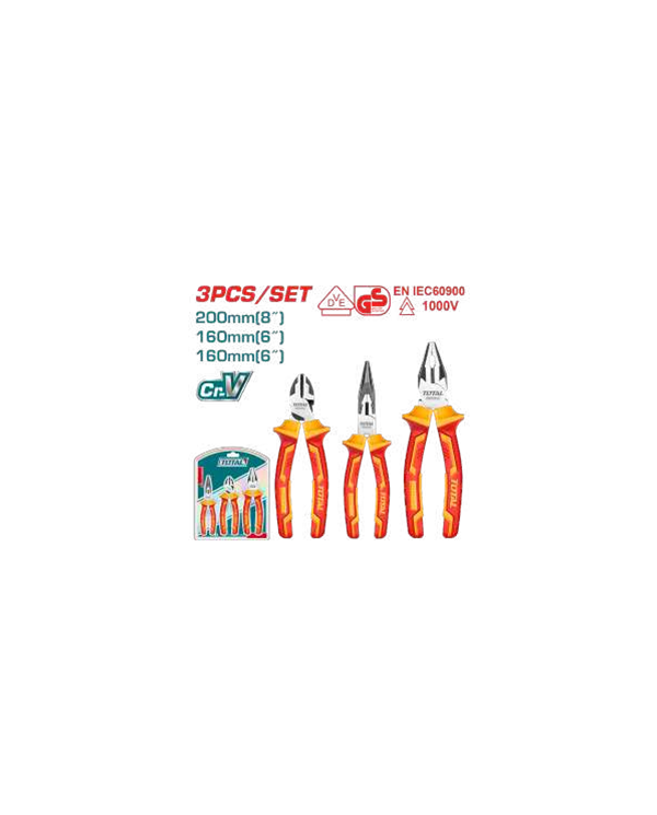 JEUX PINCES ISOLÉES TOTAL 03 PIECES  THT2K0302