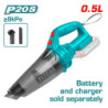 ASPIRATEUR 0,5L 20V S/BAT 2AH TVLI201261