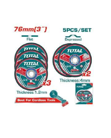 TOTAL  JX 5 DISQ TR AC 76MM TAC303768