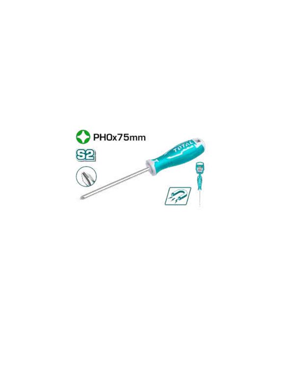 TOTAL TOURNE VIS PHO*75 THT- 26PH0075