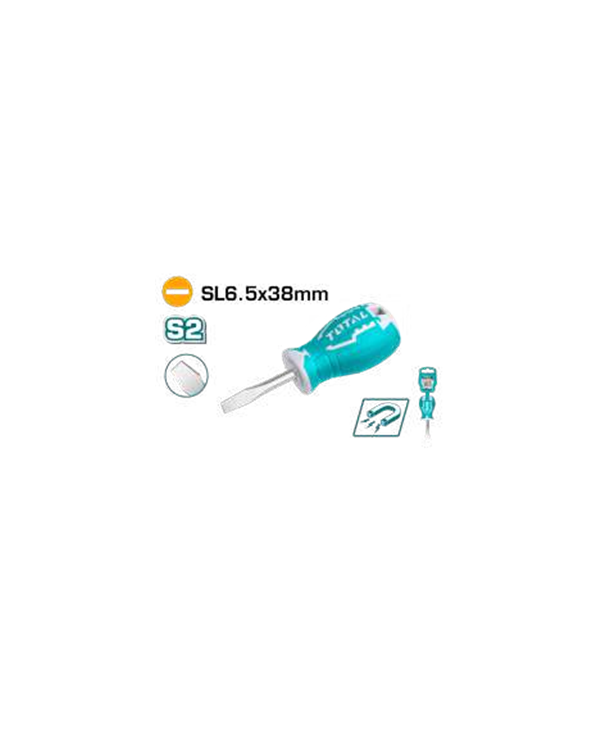 TOTAL TOURNE VIS FR 6.5*38 THT266038