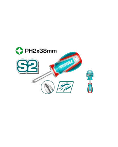 TOTAL TOURNEVIS PH 2X38 TS- DPH2038