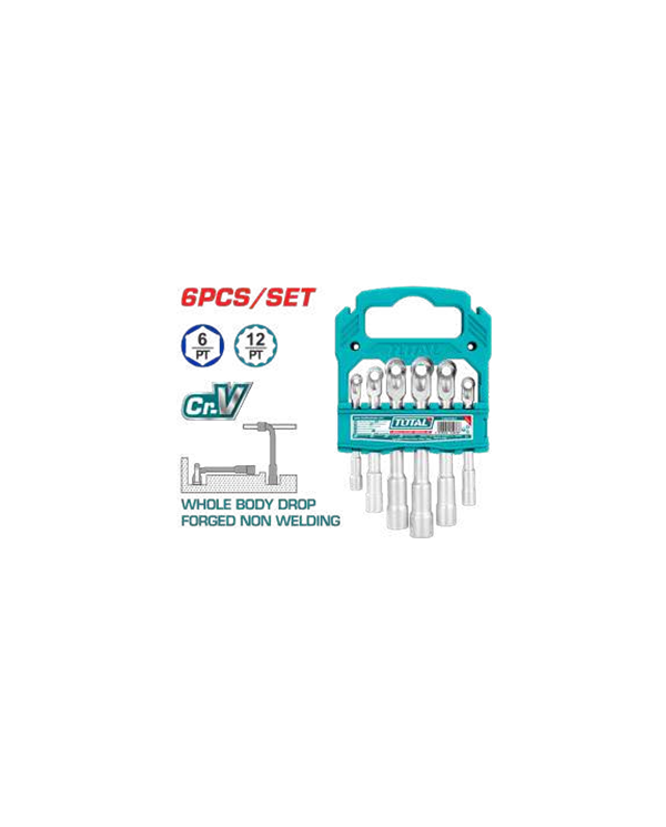 TOTAL JX 6 CLES A PIPE TLASWT0601