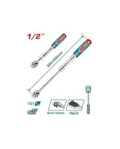 TOTAL CLE CLIQUET EXTEN 1/2'' THT106128L