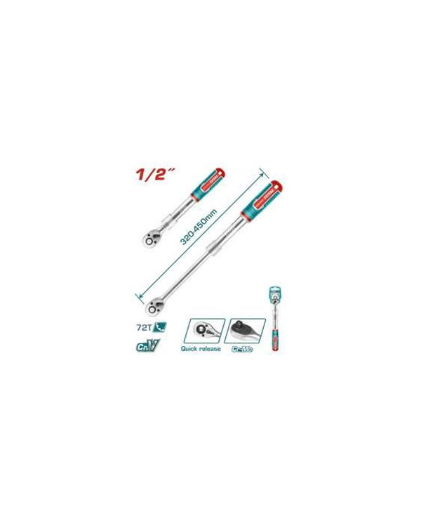 TOTAL CLE CLIQUET EXTEN 1/2'' THT106128L