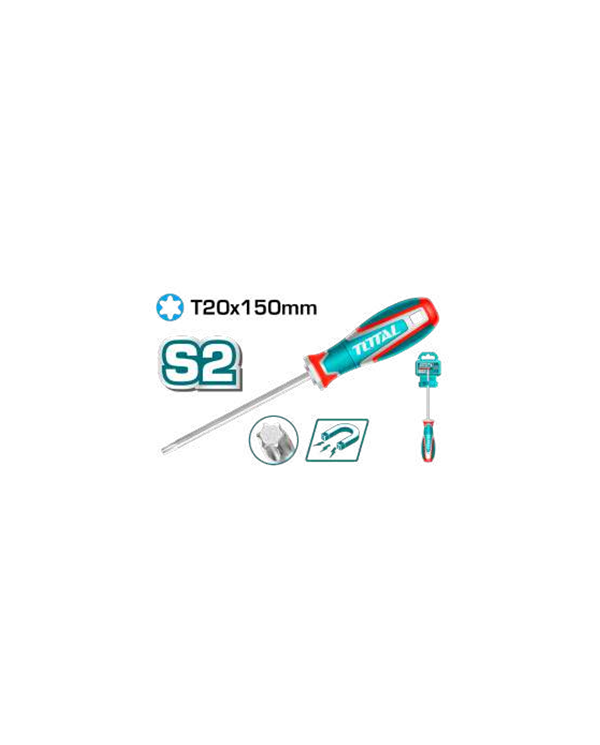 TOTAL TOURNE- VIS TORX 20X150MM TSDT20150