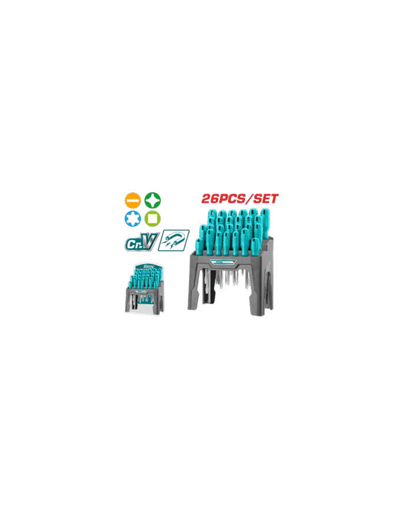TOTAL JX 26 DE TOURNEVIS THTDC252601