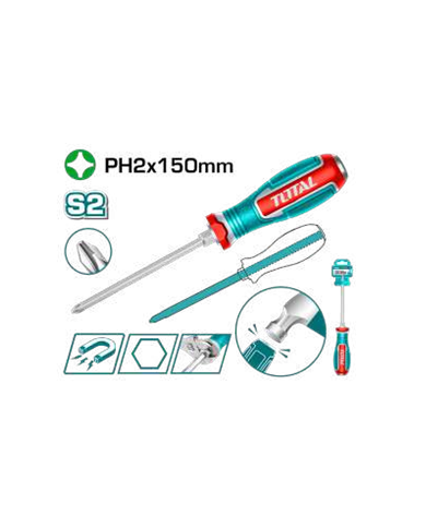 TOTAL TOURNEVIS DEMENTABL PH2 TGT- PH2150