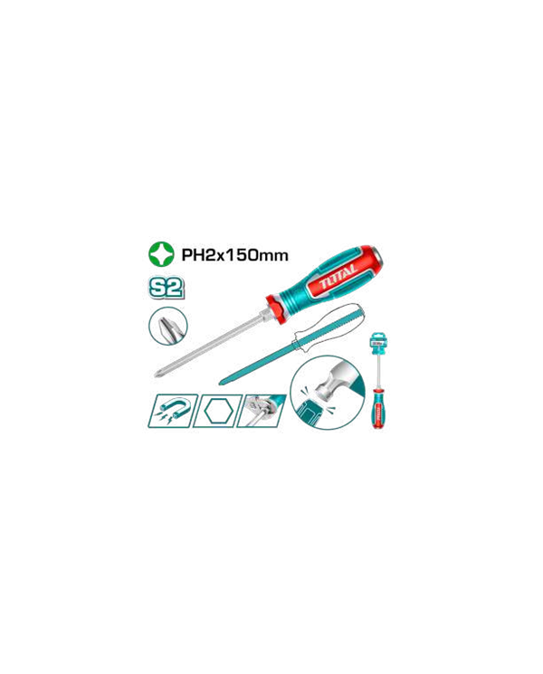 TOTAL TOURNEVIS DEMENTABL PH2 TGT- PH2150