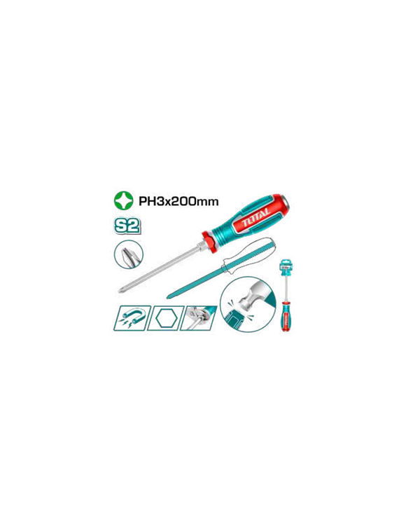 TOTAL TOURNEVIS 3X200MM TGTPH3200