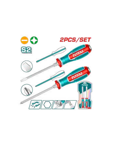 TOTAL JX 2 TOURNEVIS DEMENTABL TGTST0206