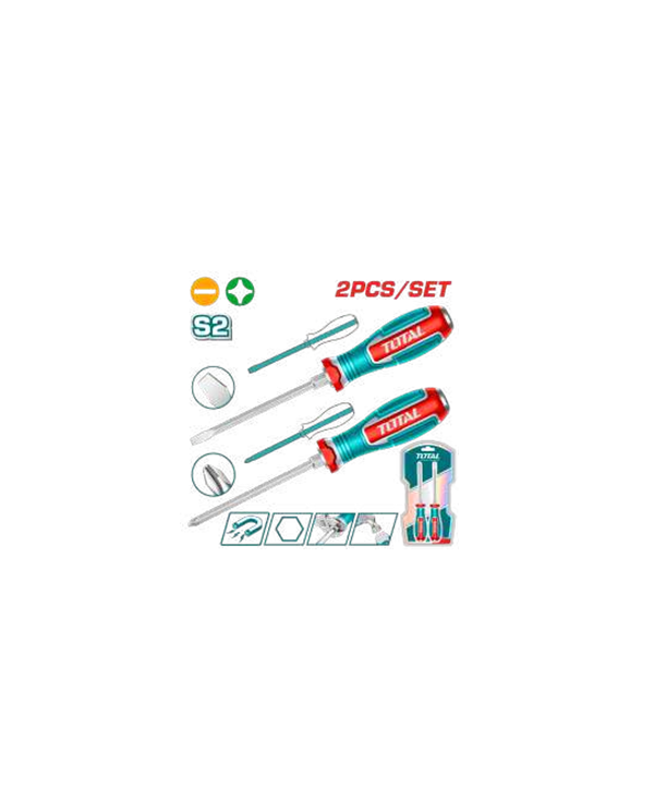 TOTAL JX 2 TOURNEVIS DEMENTABL TGTST0206